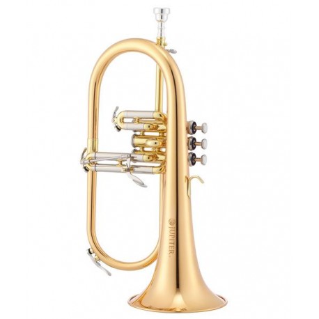 Jupiter Bugle de LatÃ³n con 1 Llave de Desague JFH1100R