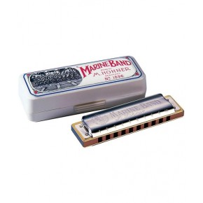 Hohner ArmÃ³nica DiatÃ³nica Re Bemol Menor Natural M1896426 Marine Band