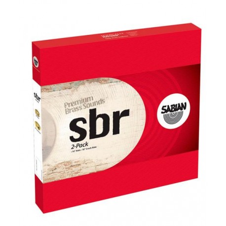 Sabian Set de Platillos SBR First Pack 2 SBR5002