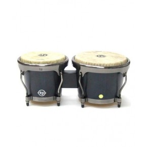 Latin Percussion Bongos Madera Negra Matte LPH601-SBB Aspire Highline