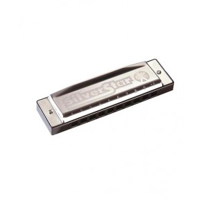 Hohner ArmÃ³nica DiatÃ³nica Re M50403S Silver Star