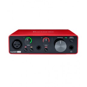 Focusrite Interface MOSC0024 Scarlett Solo (3era GeneraciÃ³n)