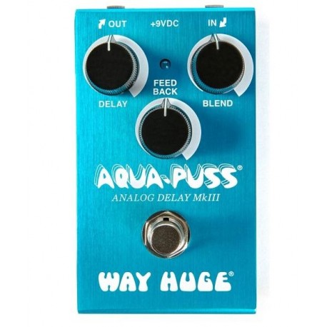 Dunlop Way Huge Pedal de Efecto WM71 Mini Aqua Puss