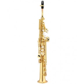 Jupiter SaxofÃ³n Soprano Si Bemol Laqueado con Estuche JSS1000