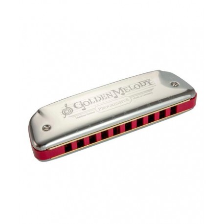 Hohner ArmÃ³nica DiatÃ³nica Re Mayor M542036X Golden Melody