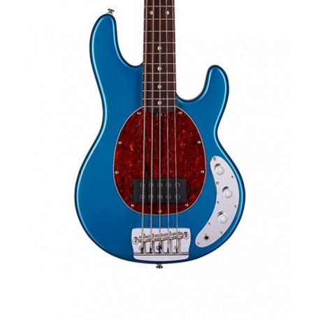 Sterling by Musicman Bajo ElÃ©ctrico De 5 Cuerdas Azul RAY25CA-TLB-R1