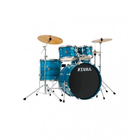 Tama BaterÃ­a 5 Piezas Azul Transparente con Atriles y Asiento RC52KH6-BPT Rhythm Mate