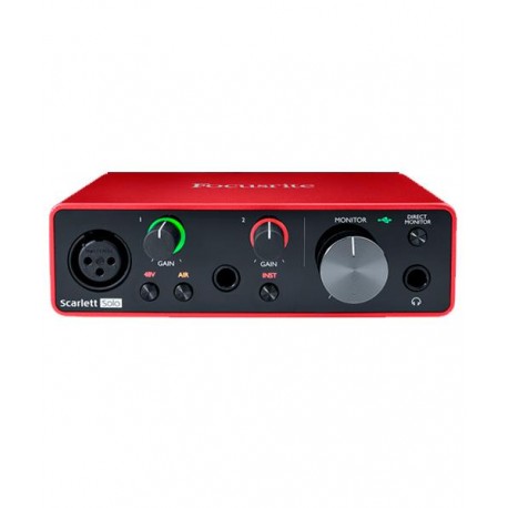 Focusrite Interface MOSC0024 Scarlett Solo (3era GeneraciÃ³n)