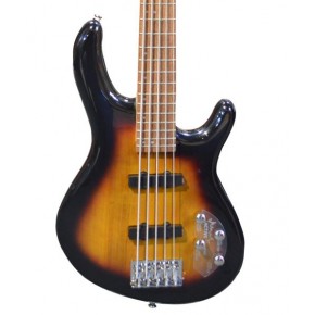 Cort Bajo ElÃ©ctrico De 5 Cuerdas Sombreado ACTION BASS V PLUS 3TS